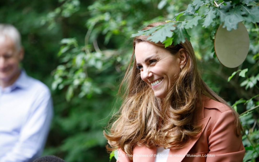 HRH Duchess of Cambridge visits  Natural History Museum to learn about  Urban Nature Project